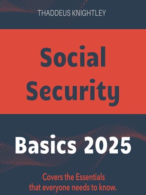 cover image of Social Security Basics